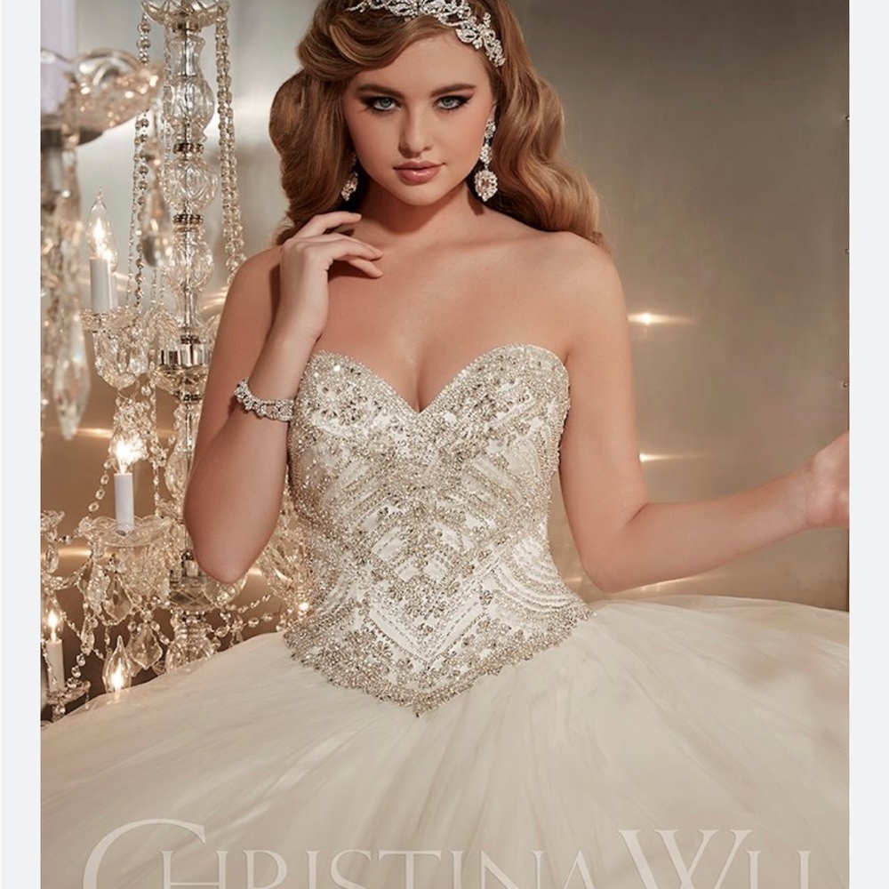 Christina Wu Wedding Dress size 14